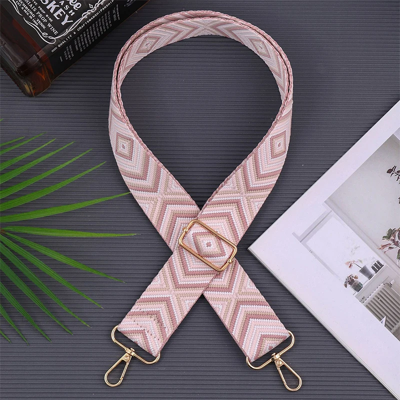 New Shoulder Strap For Women Hardware Hooks The Length Can Be Freely Adjusted Travel Accessories Fashionable Wide Shoulder Strap