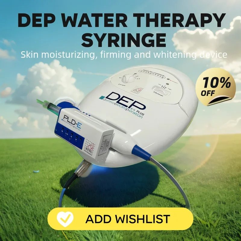 DEP es plus needle-free mesotherapy gun water refill mesogun skin electroporation moisturizing repair anti-aging beauty gun