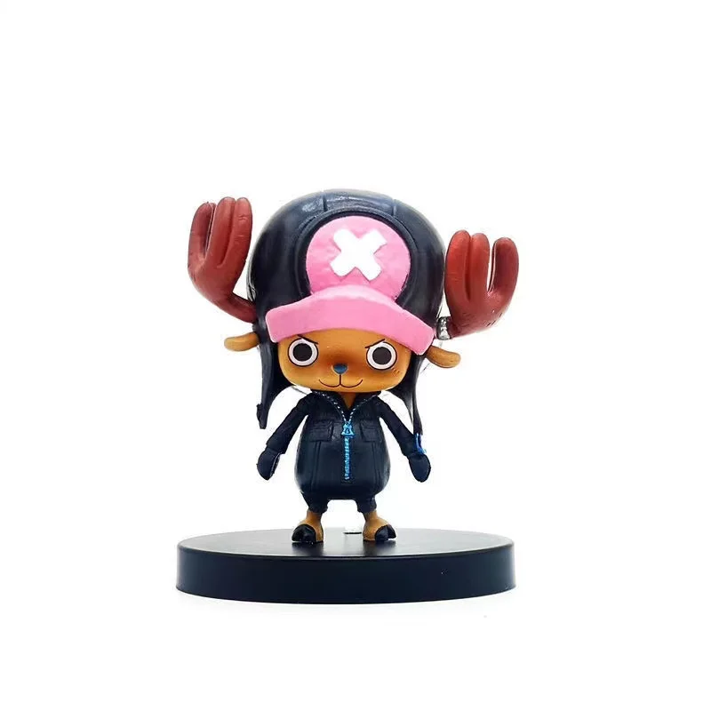 5Styles One Piece Anime Film Gold golden Monkey D Luffy Tony Tony Chopper Brook Sanji Nami Zoro PVC Figures Children's Toy Gift