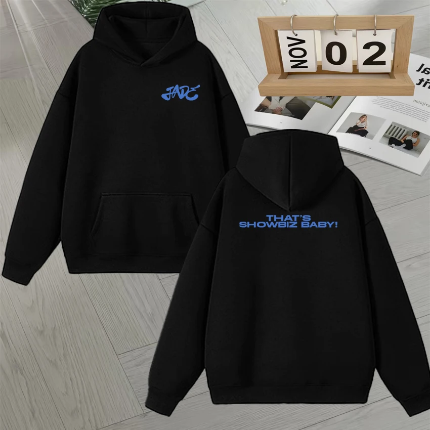 

Singer Ros Viss Album 2025 Tour Модная толстовка с капюшоном для мужчин и женщин, осенне-зимний пуловер с длинными рукавами, флисовая свободная винтажная толстовка, топы