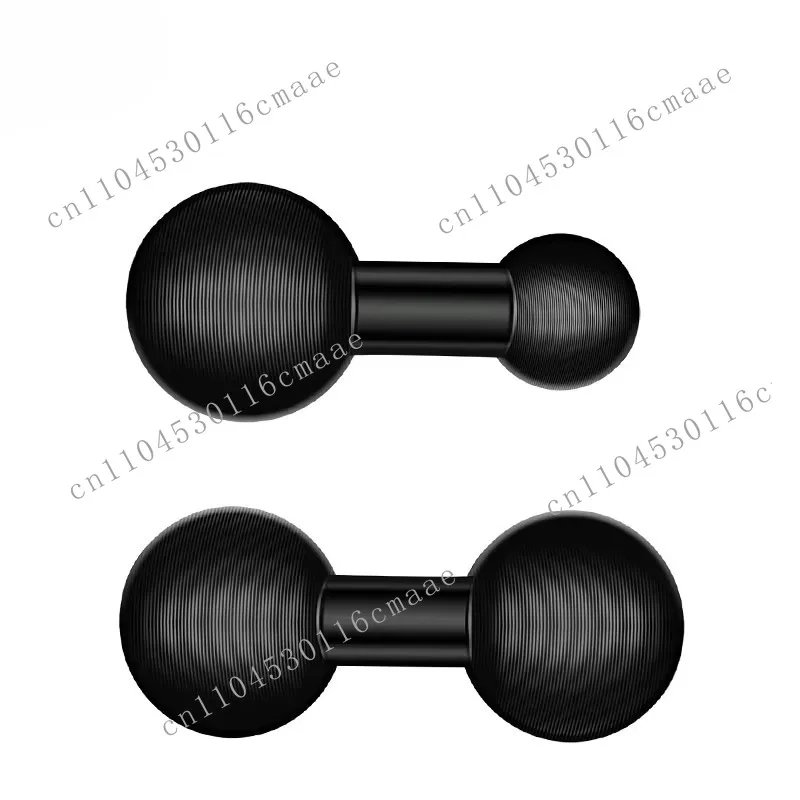 Dual Ball Seat Adapter 17mm/25mm to 17mm/25mm Composite Mounting Arm for Action and Sports Camera Mounts
