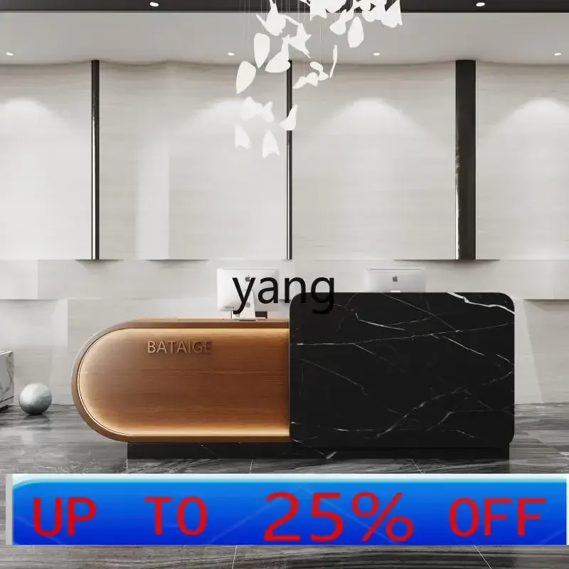 LH  circular arc special-shaped front desk reception new model