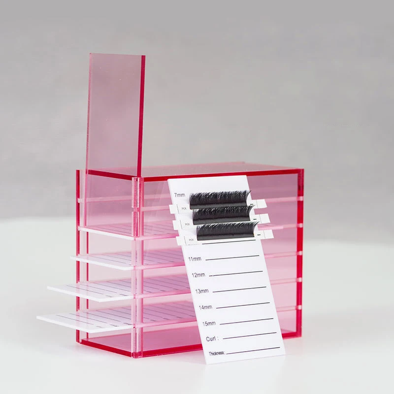 Eyelash Extension Storage Box Eyelash Extension Organizer Lash Plate Storage Organizer Holder Eyelash Extension Tools