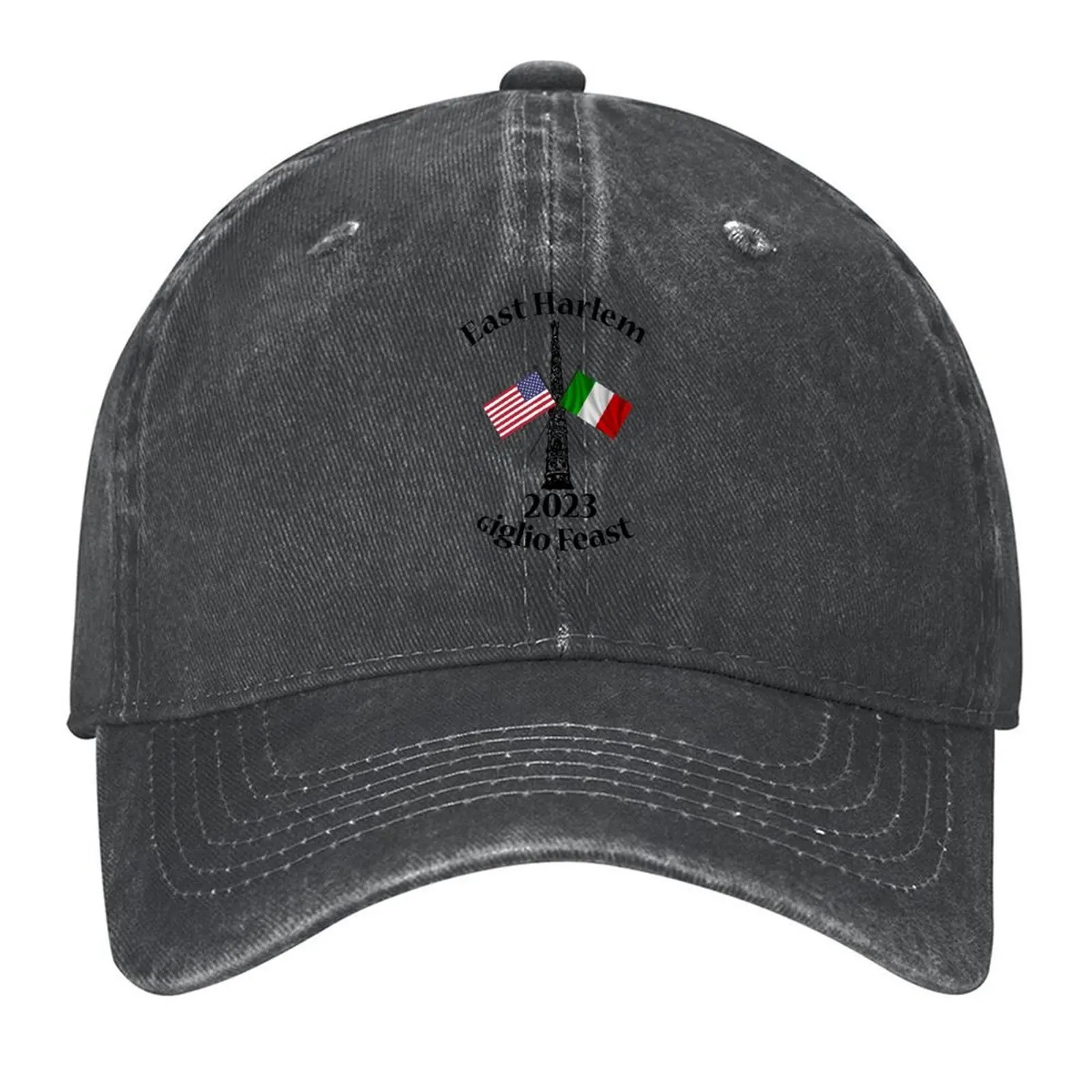 

east harlem giglio feast 2023 Baseball Cap Custom Cap Sun Cap Sports Beach Bag Men's Women's