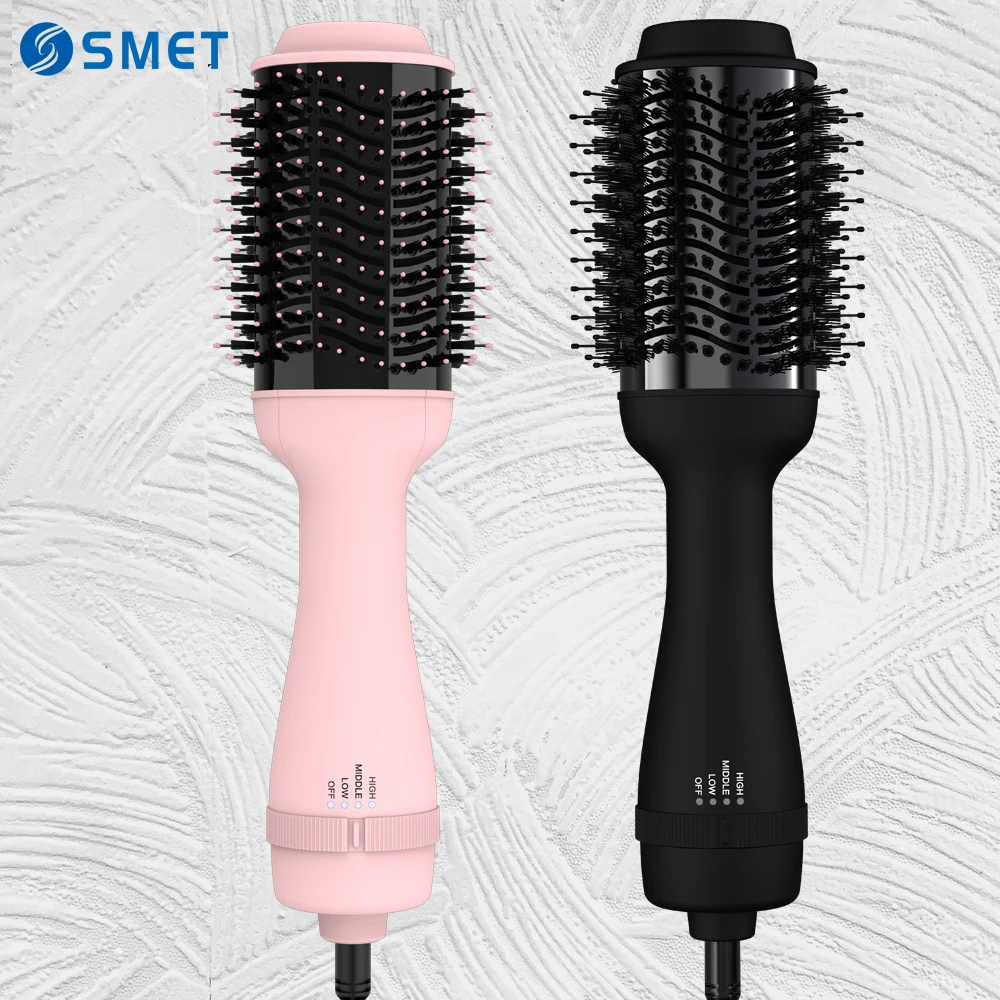 

2024 Professional Hair Straightener Blow Cepillo Secador Rotating One Step Hair Dryer Brush