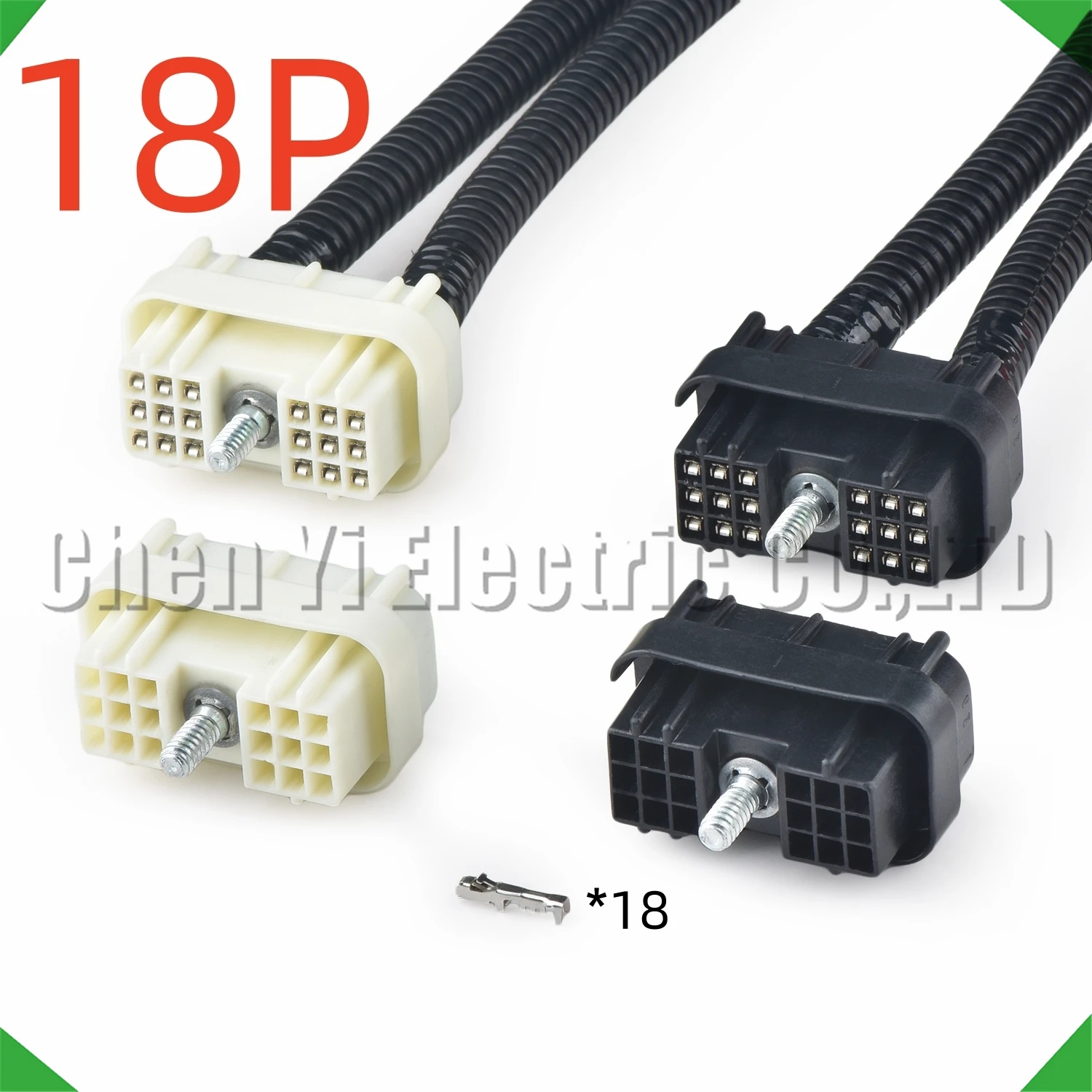 

18-контактные автомобильные разъемы коробки передач, разъем жгута проводов 15492546 15492547 для ALLISON 360TV0601