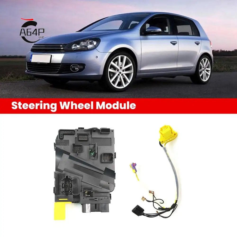 

A64P-Car Multifunction Steering Wheel Module Harness Kit For VW Golf MK6 1K0953549CH 5K0971584C