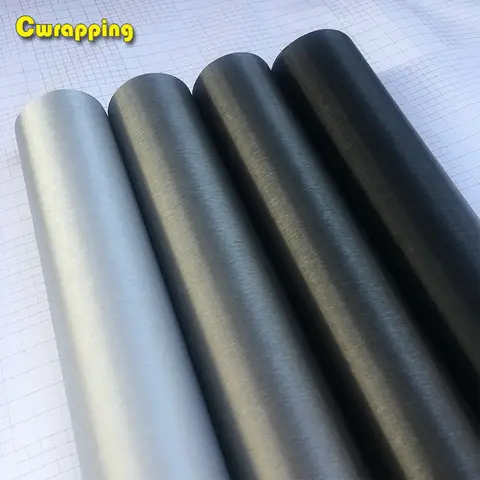 Matte Aluminum Car Wrap Vinyl 50cm to 5m cwrapping