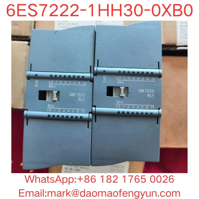 

6ES7222-1HH30-0XB0 Used Tested Ok, In Good Condition SIMATIC S7-1200, Digital output SM 1222,
