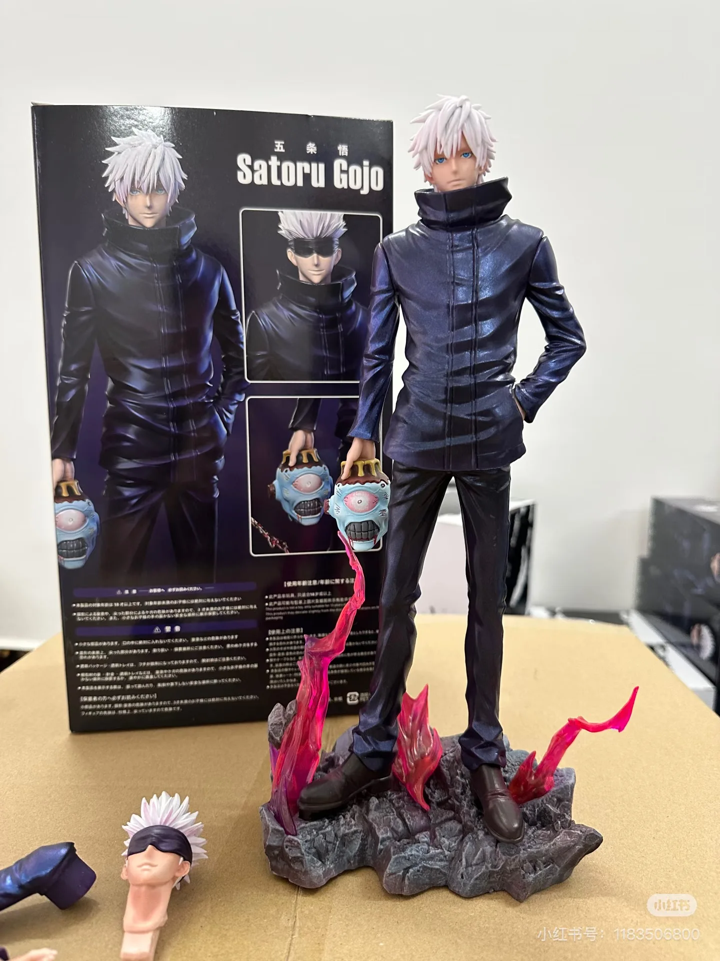 

Новинка Lx Gojo Wu, ограниченная серия, модель статуи, орнамент Gk, портативная модная ручная аниме, периферийные устройства, настольный подарок на день рождения