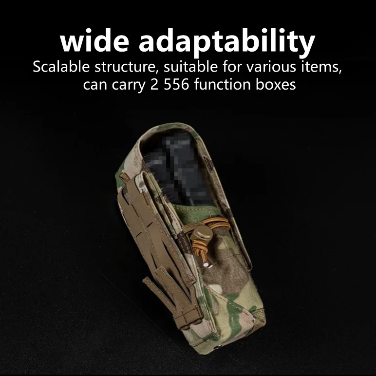 MOLLE Expandable Utility Bag - Quick-Release Multi-Purpose Gear Pouch for Outdoor Equipment & Daily Use - Image 4