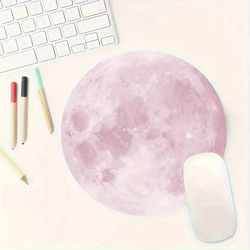 Tapis de souris rond à motif d - Desk Setup Simple avis et prix