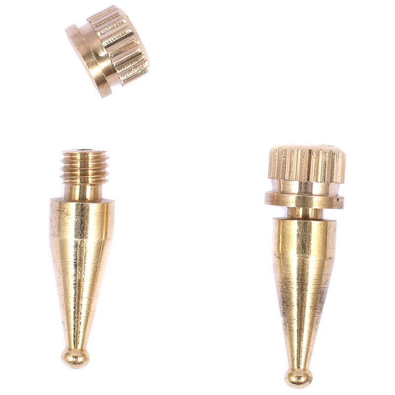 Picos de alto-falante para pés Hi-Fi, suportes de alto-falante, rosca M8 de cobre, 36,2 mm (H) 4 unidades YDH