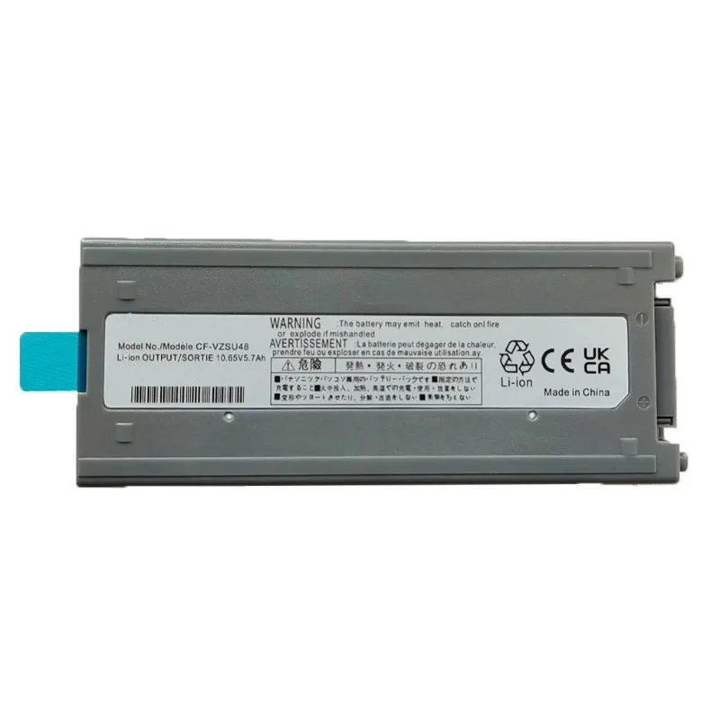 10.65V 5700mAh Laptop Battery CF-VZSU48 For Panasonic CF-19 CF-VZSU28 CF-VZSU48U CF-VZSU48R CF-VZSU87R CF-VZSU50 High Quality
