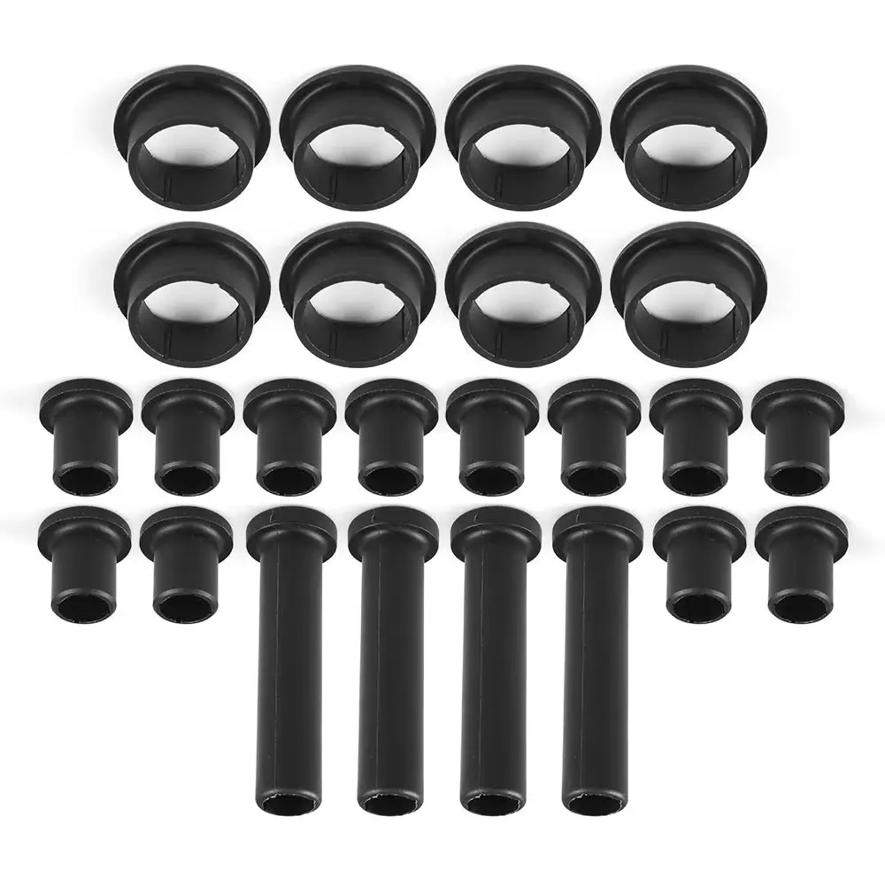 

Black 24PCS Rear Suspension A-Arm Bushing Kit for Polaris Sportsman 400 HO 4X4 2012-2019 570 EFI EPS - Durable Replacement Parts