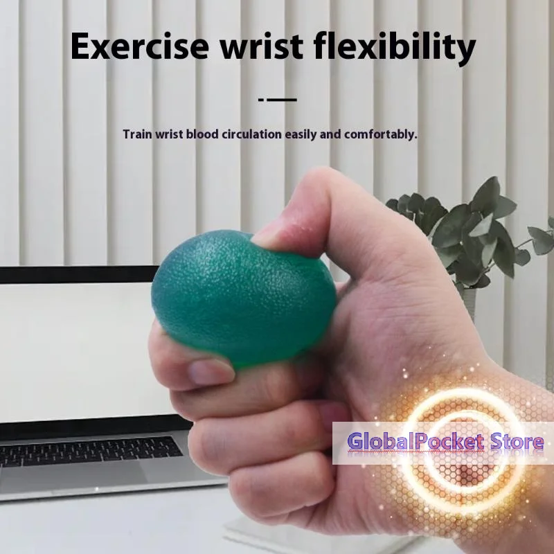 5cm Hand Exercise Ball Grip Ball Finger Strengthener Exerciser Grippers Toy Strengthening Massage For Training Wrist Forearm