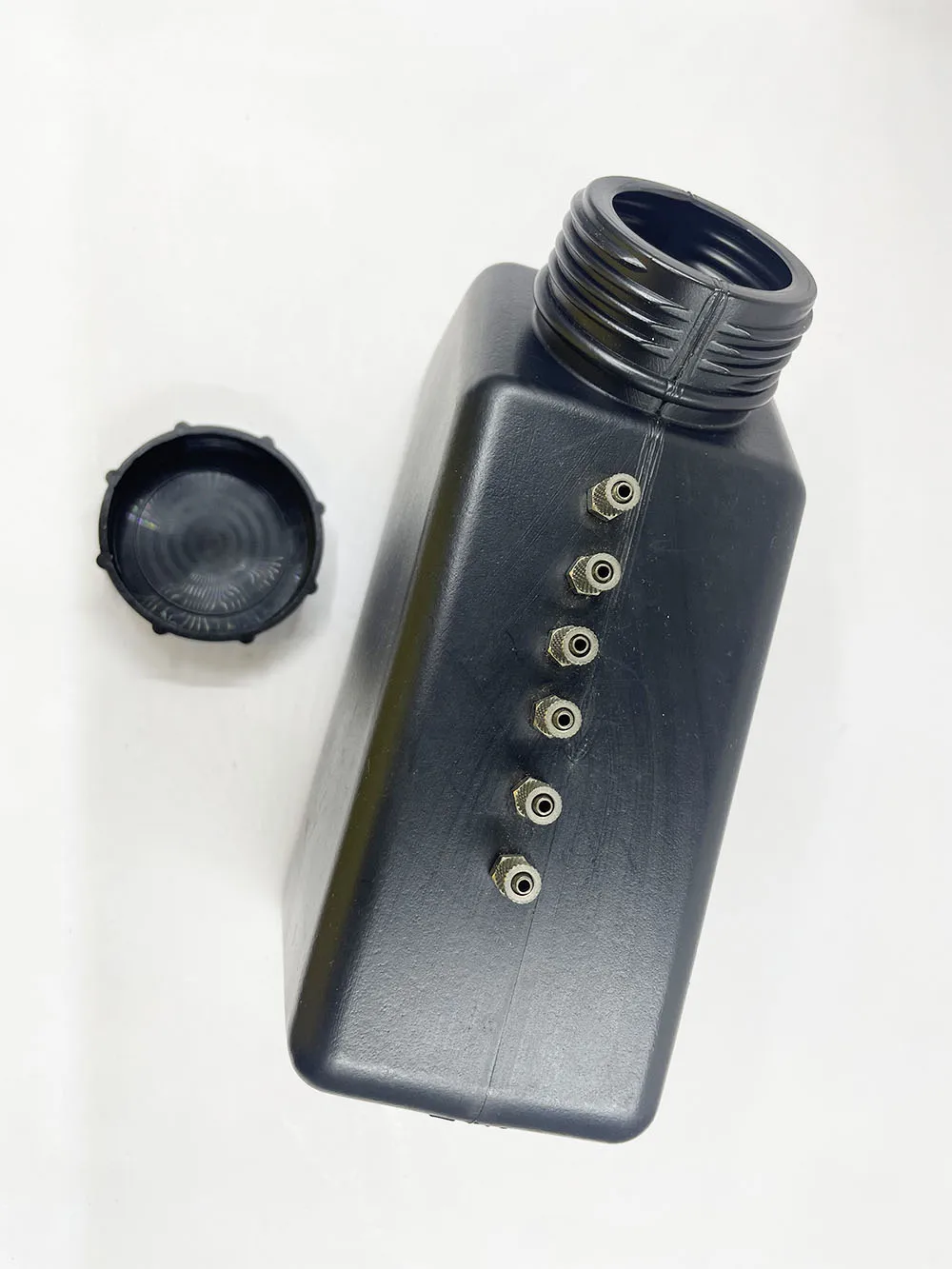 1.5L With 6 Outlets UV Empty Ink Bottle Ink Cartridge Ink Tank  for UV Flatbed Printer Machine Spare Parts Inks Sub Tank UV Bulk