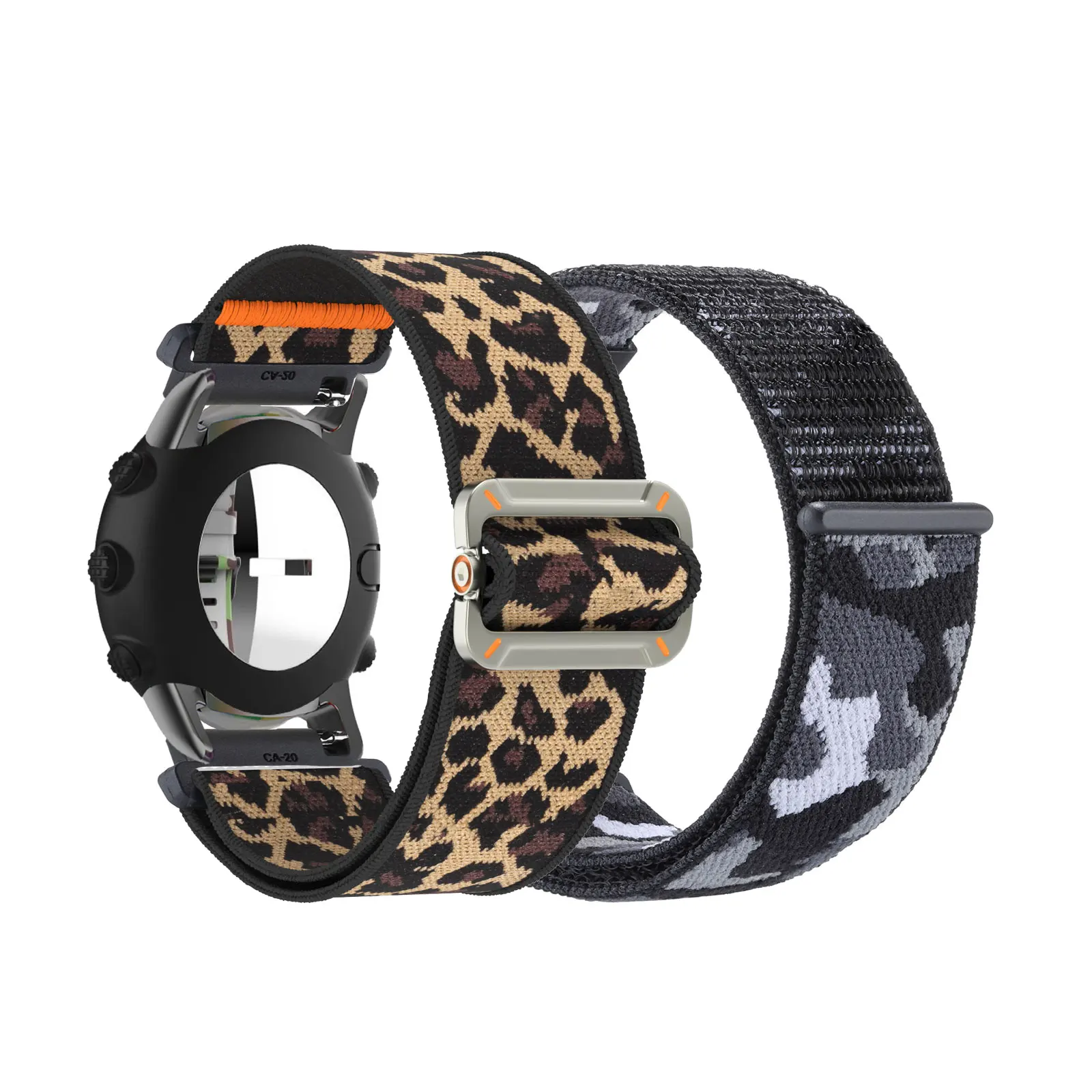 

2pcs Nylon Bands for Suunto CORE Band, Elastic Nylon Sports Strap