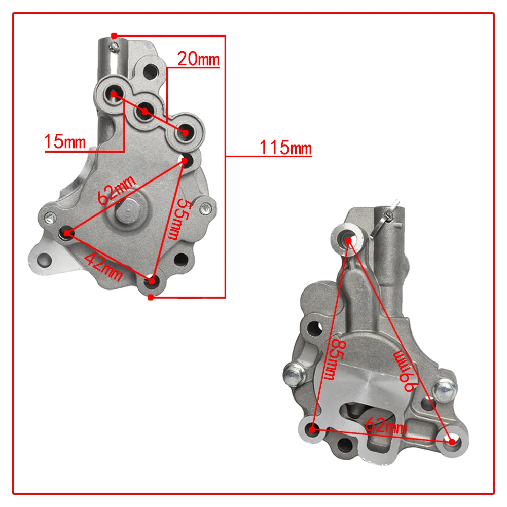 Oli Pump Assy Replace 15100-HN1-000 For Honda Trx400ex 1999-2008 Trx400x Trx 400x Sportrax 400 Falcon 400 Xr 400 Nx 400 Cb 400ss