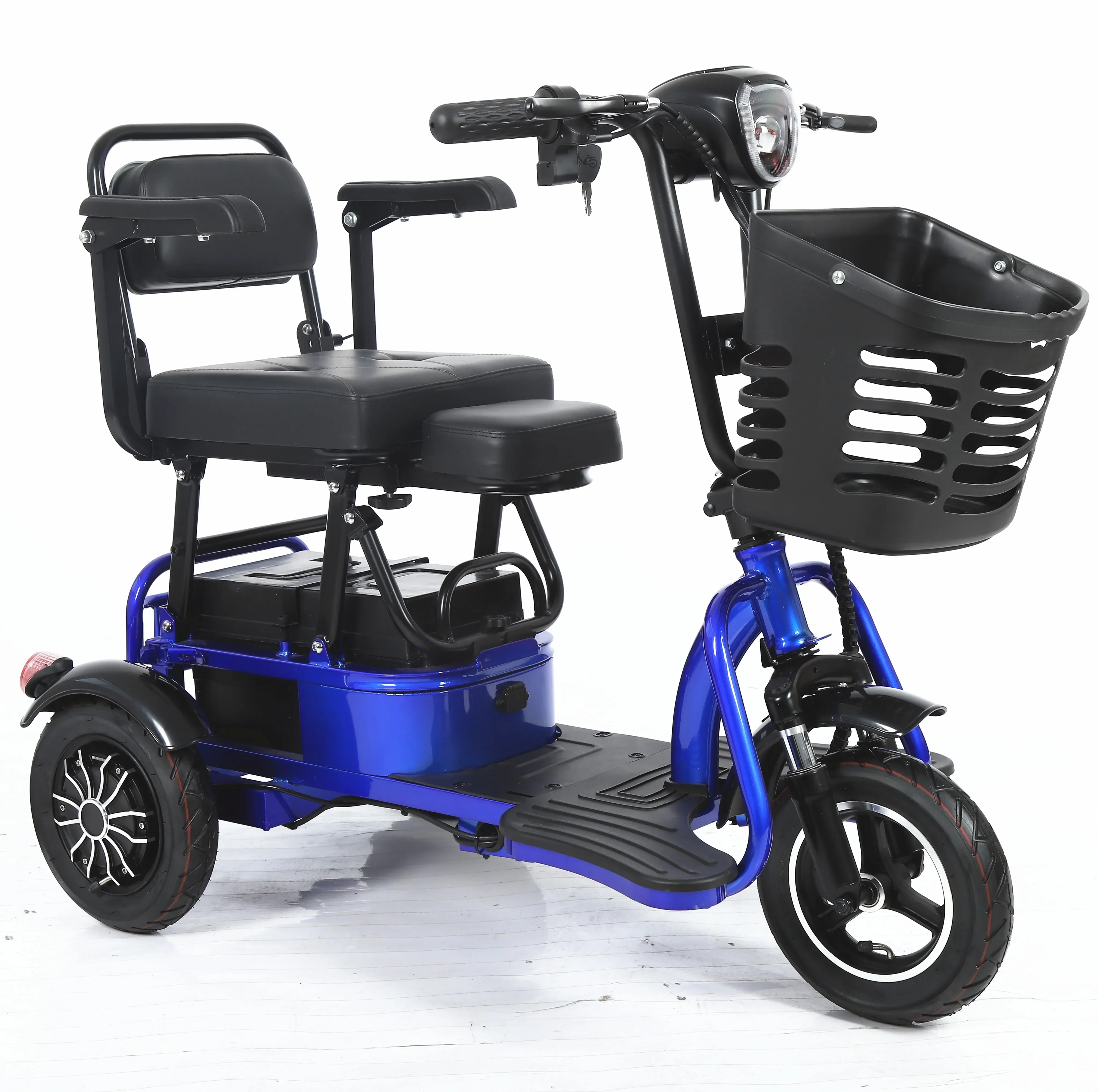 

Factory price 3 wheels electric long battery life tricycle electric bike eec certificate