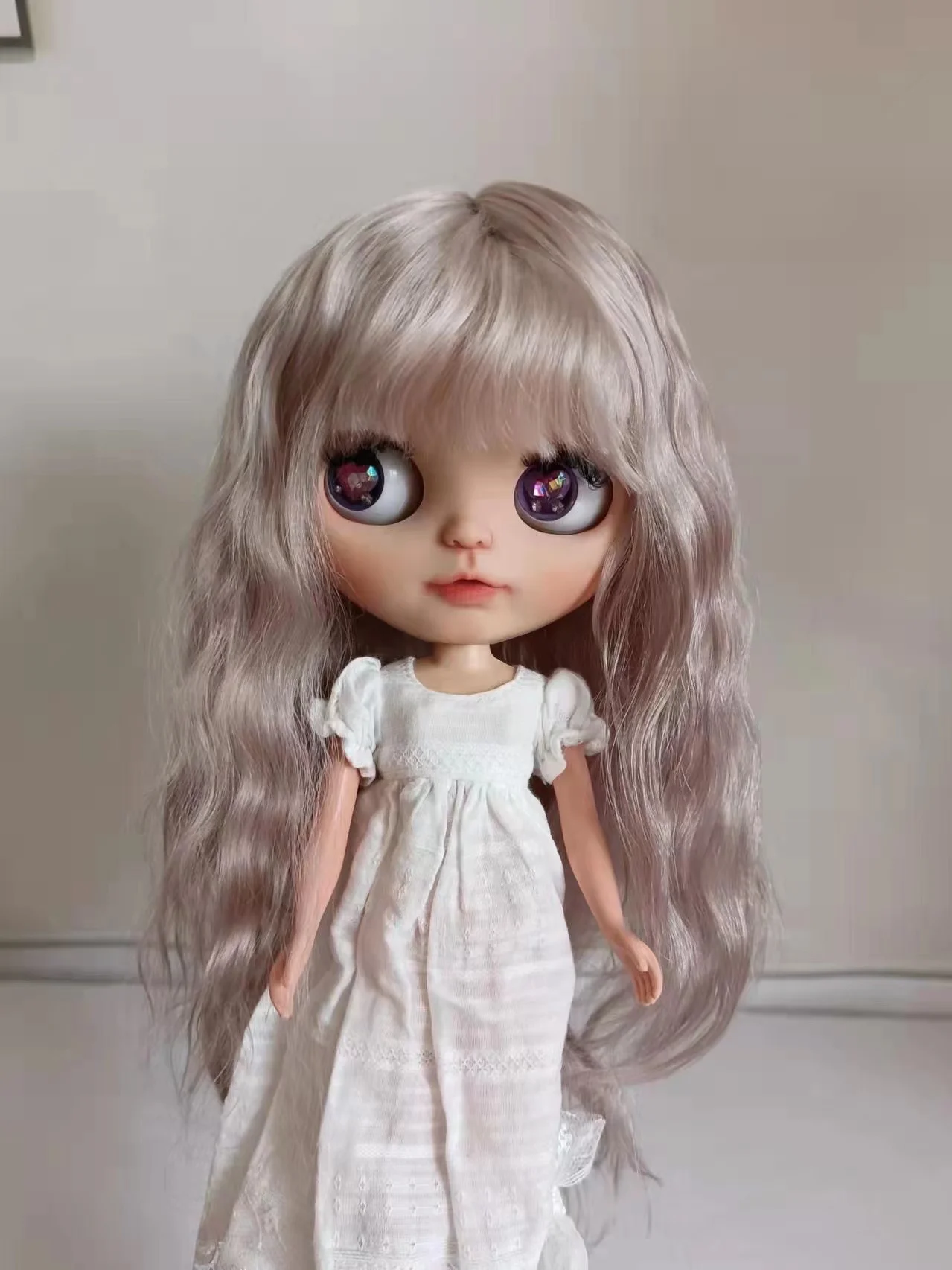 

（Booking. About 3 weeks）BJD Blythe wig Mohair (long) Multiple colors Fit 9-10inch head circumference Qbaby