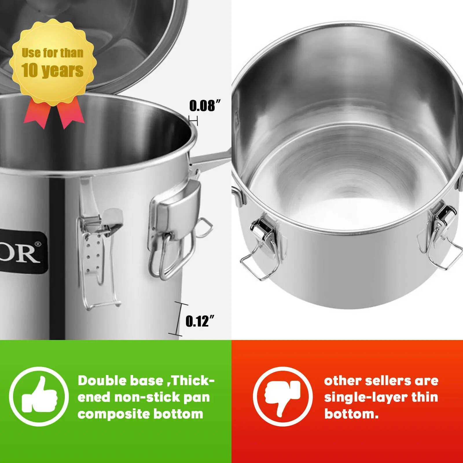 المقطر Alambic Moonshine 5 جالون 21L الكحول لا يزال الفولاذ المقاوم للصدأ النحاس لتقوم بها بنفسك المنزل المشروب المياه النبيذ طقم تخمير الزيت العطري #6