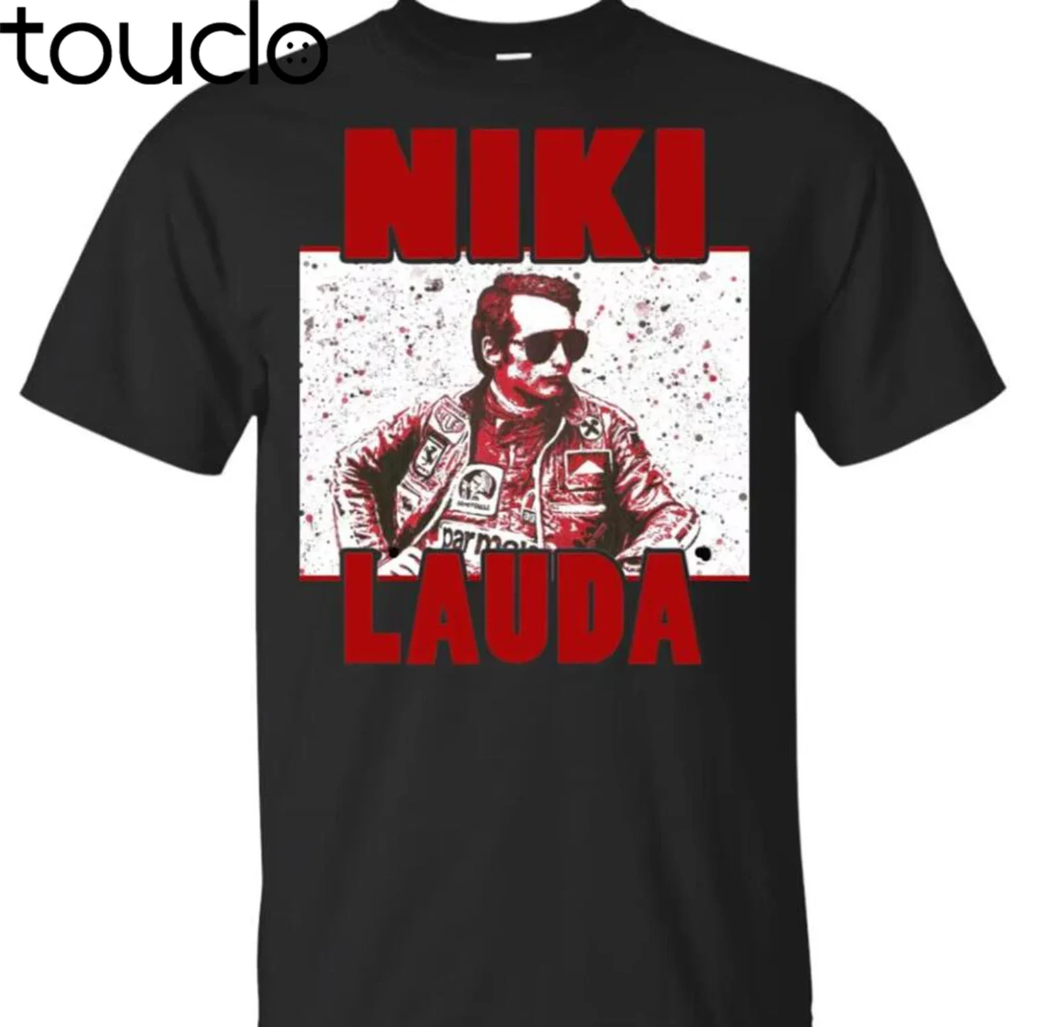 Niki Lauda Legend Formula Driver Black T-Shirt New  Hip Hop Men Brand Clothing Fashion Tees Short Sleeve Shirts
