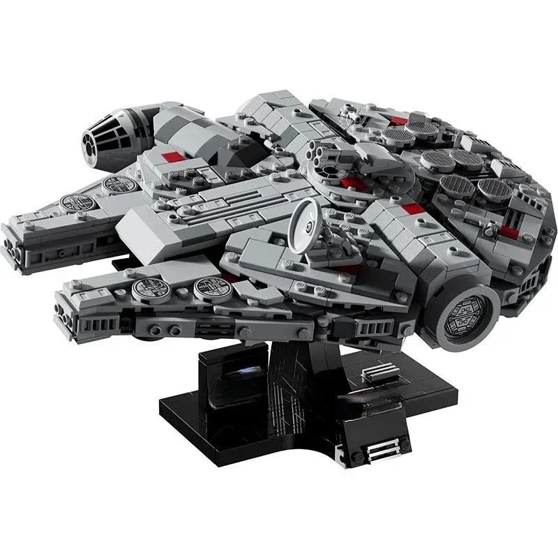 New IN STOCK falconSpaceship Bricks 75375 Compatible Millennium Toys for Boys Building Block Gift for Kids Model Christmas gifts