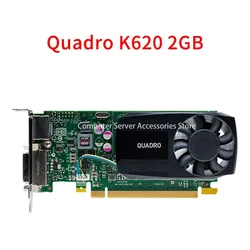 Original for Quadro K620 2GB Professional Graphics Card 2D Design for PS CAD 3D Modeling Rendering 4K HD Graphic Operation Card