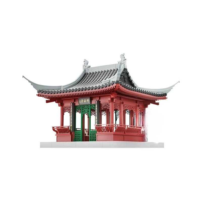 Ancient Building Tenon and Mortise Assembly Model, Living Room Study, High-end Ornament Gift