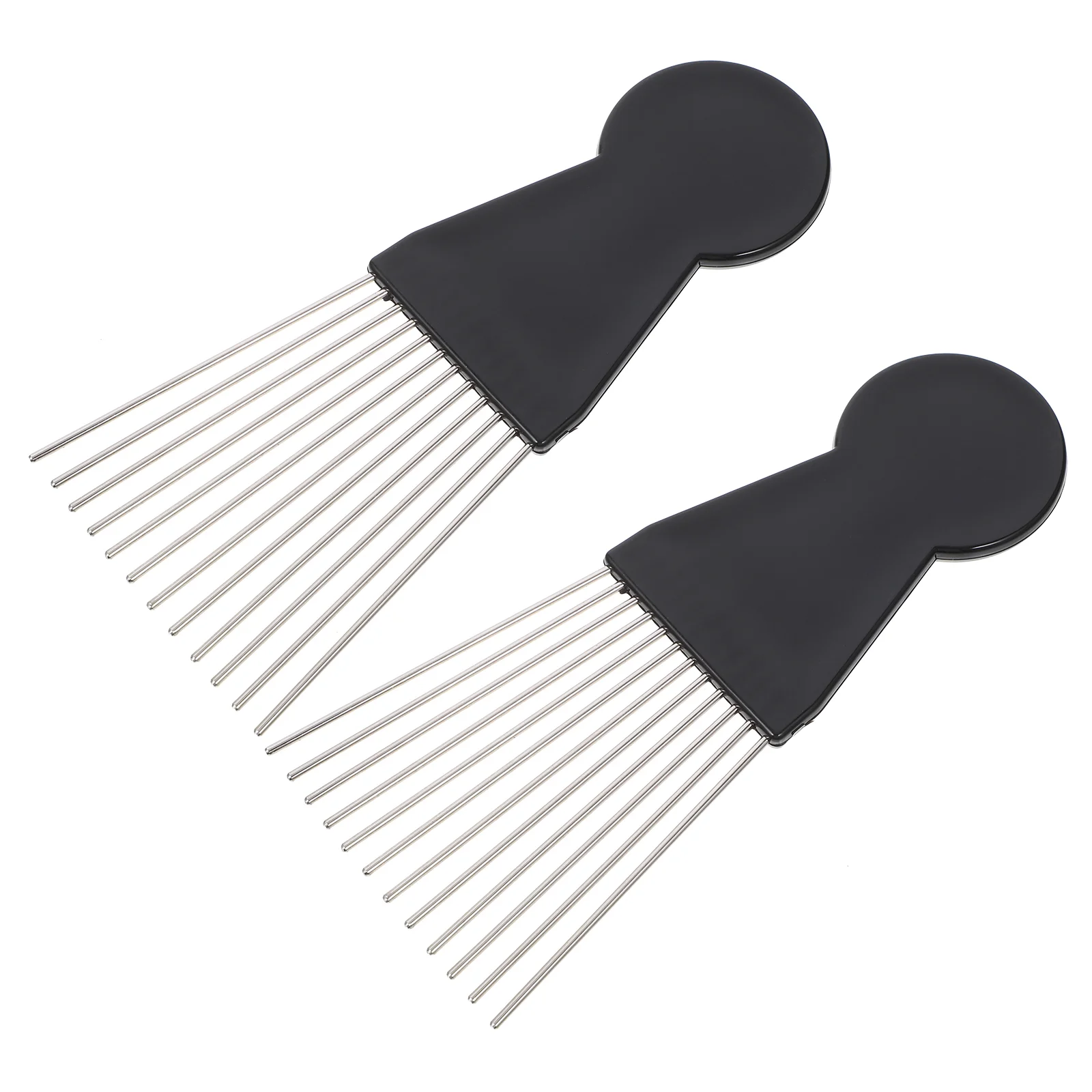 2pcs Hair Pick Combs Salon Hair Styling Combs for Men Hairdressing Tools Afro comb barber comb hair picks for curly hair