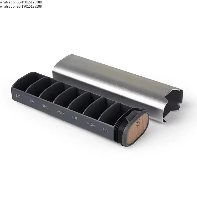 2026 new model Medicine box seven days a week portable medicine dispenser for the elderly  portable storage dispenser