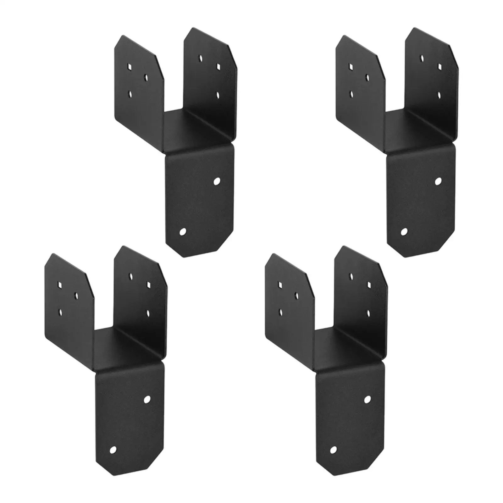 Heavy Duty Post to Beam Connector Tie Plate for Wooden House Furniture Pergola Framing Indoor Outdoor
