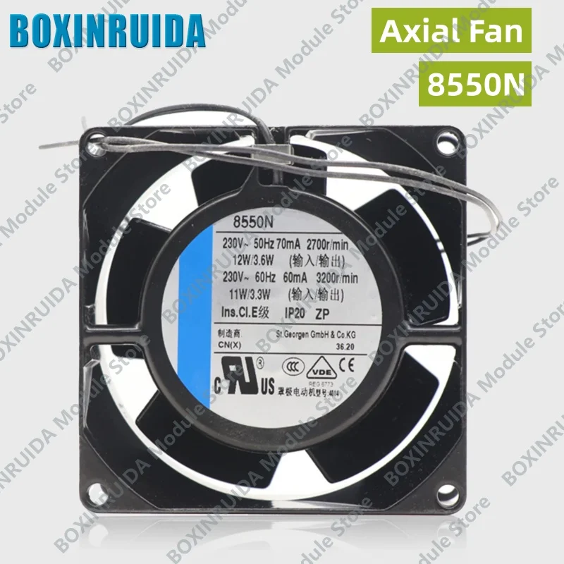 Brand new original 8556N 8550N Fan Full Metal Axial Flow Cooling Fan
