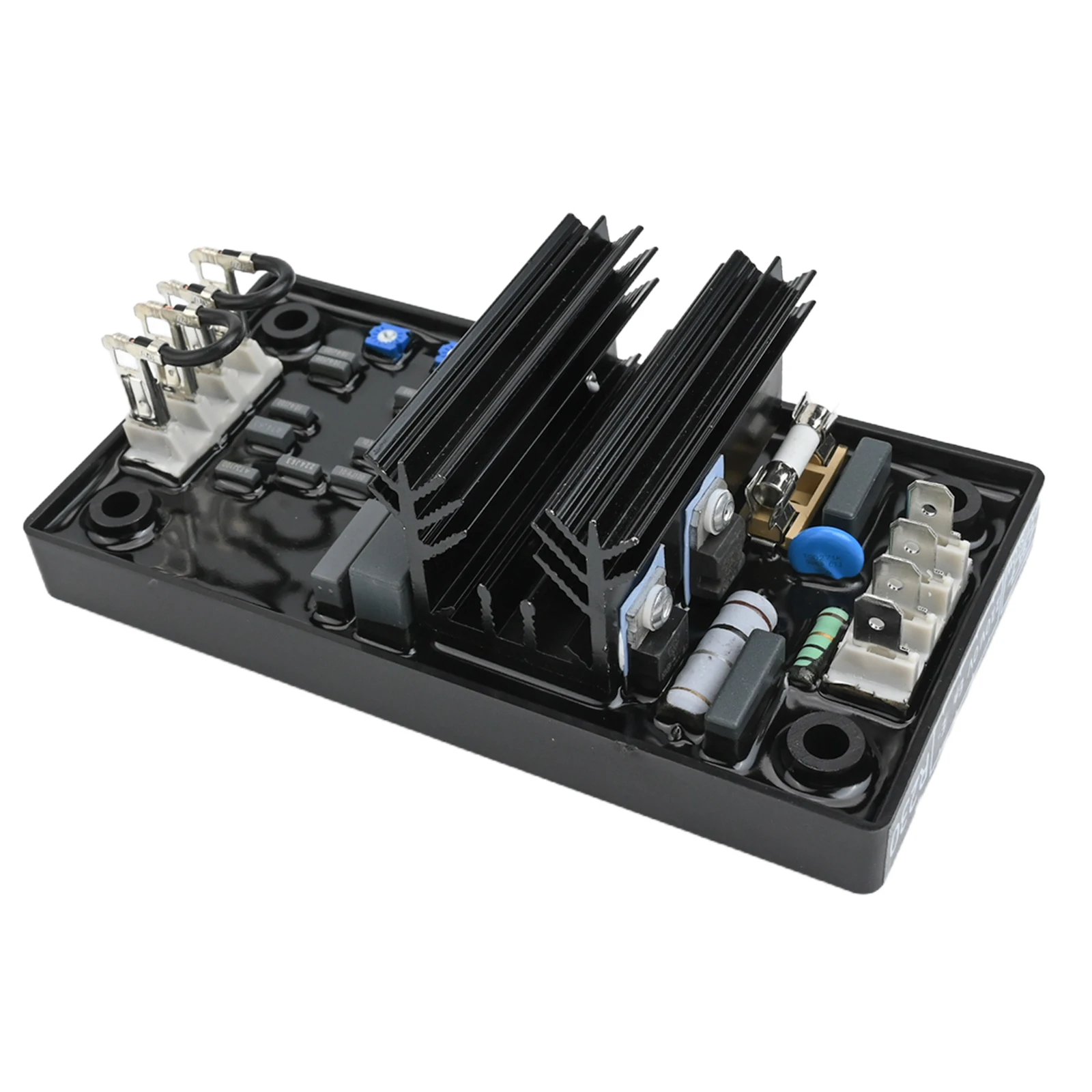 Electronic Voltage Control System Automatic Voltage Regulator 120 80 40 L W H AVR R230 1.5G 5 30Hz 100VDC -40 60