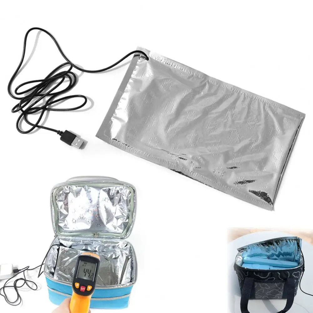 

Fast Heating Bottle Warmer Compact Usb Thermostat Heating Pad for Lunch Box Bottles Rapid Heating Portable Warmer Pad Energy