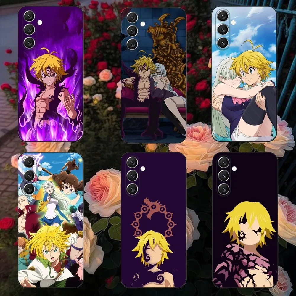 The Seven D-Deadly Sins   Phone Case For Samsung Galaxy A13,A21s,A22,A31,A32,A52,A53,A71,A80,A91 Soft Black Cover