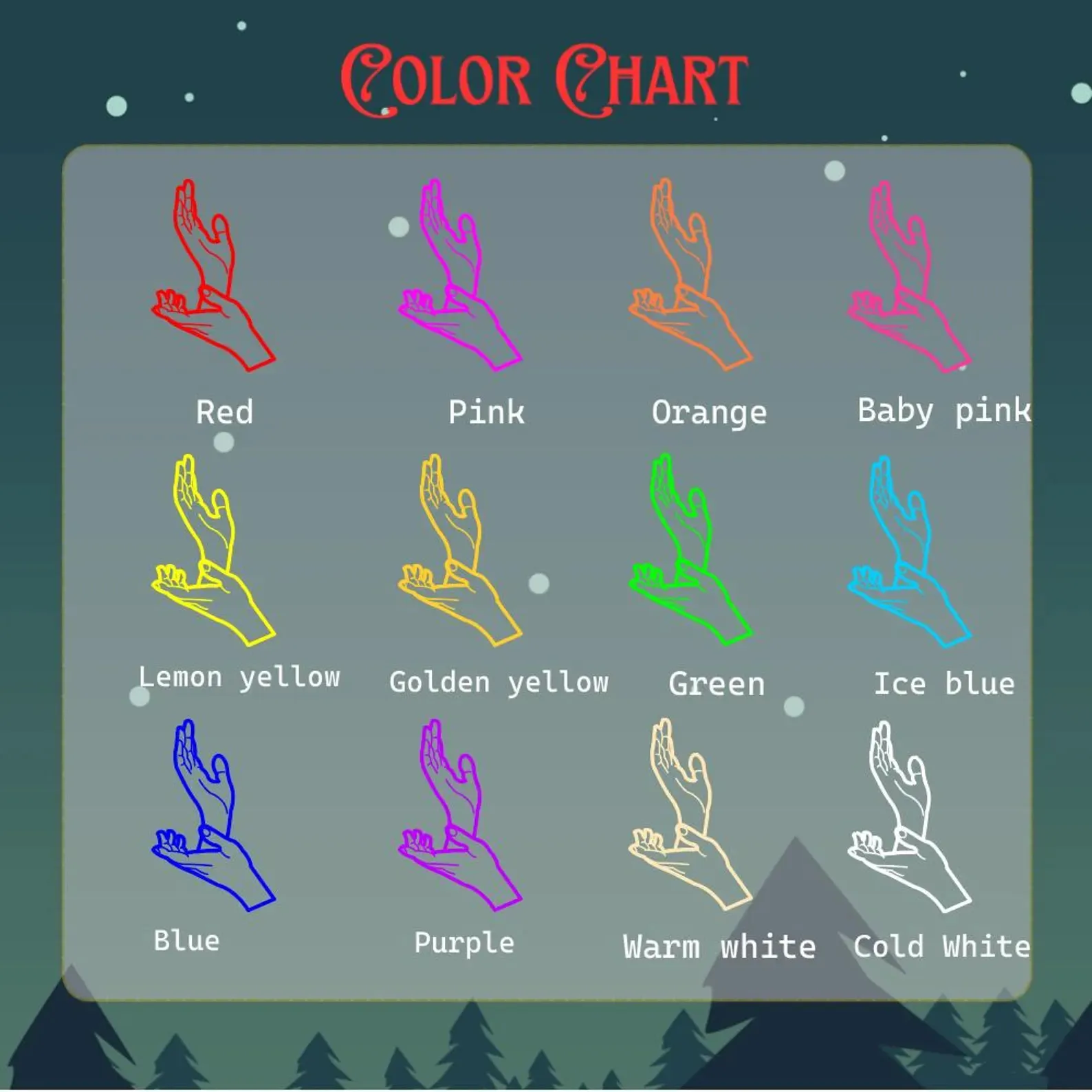 في الوقت المناسب الأيدي النيون، التوأم قمم مستوحاة بقيادة ضوء النيون، هدية لمحبي الخيال العلمي، غرفة نوم جدار ديكور فني ديكور المنزل الداخلي #5