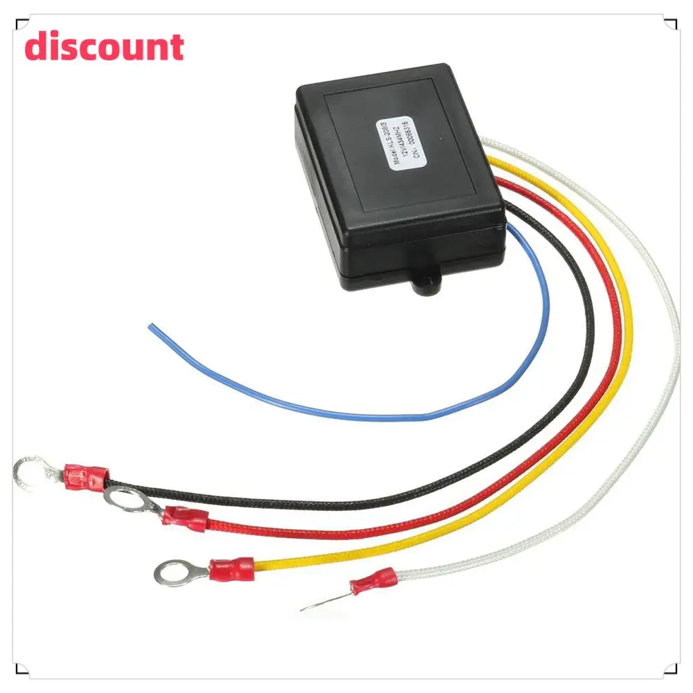

Excellent-12V 433Mhz 50Ft Winch Wireless Remote Control Switch Kit Universal For Jeep Truck ATV SUV Vehicle Trailer