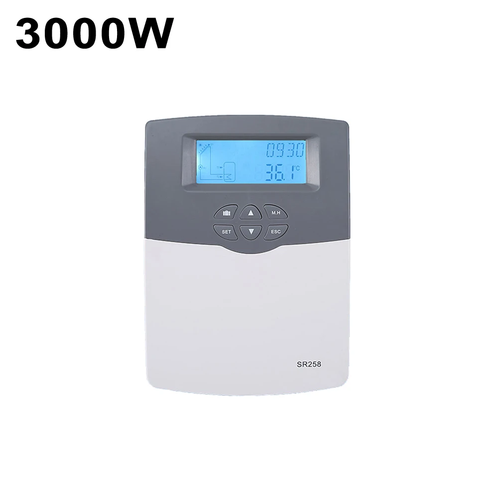 Imagem -04 - Controlador Solar com Função Wi-fi Opcional para Split Pressurizado Sistema de Água Quente Sr258 1.5kw 3kw