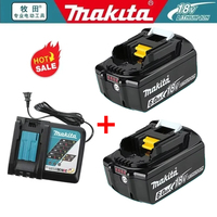 NEW 100% original Makita battery 18V 6.0Ah/5.0Ah rechargeable battery replacing Makita BL1830BL 1850BL1860B power tool battery