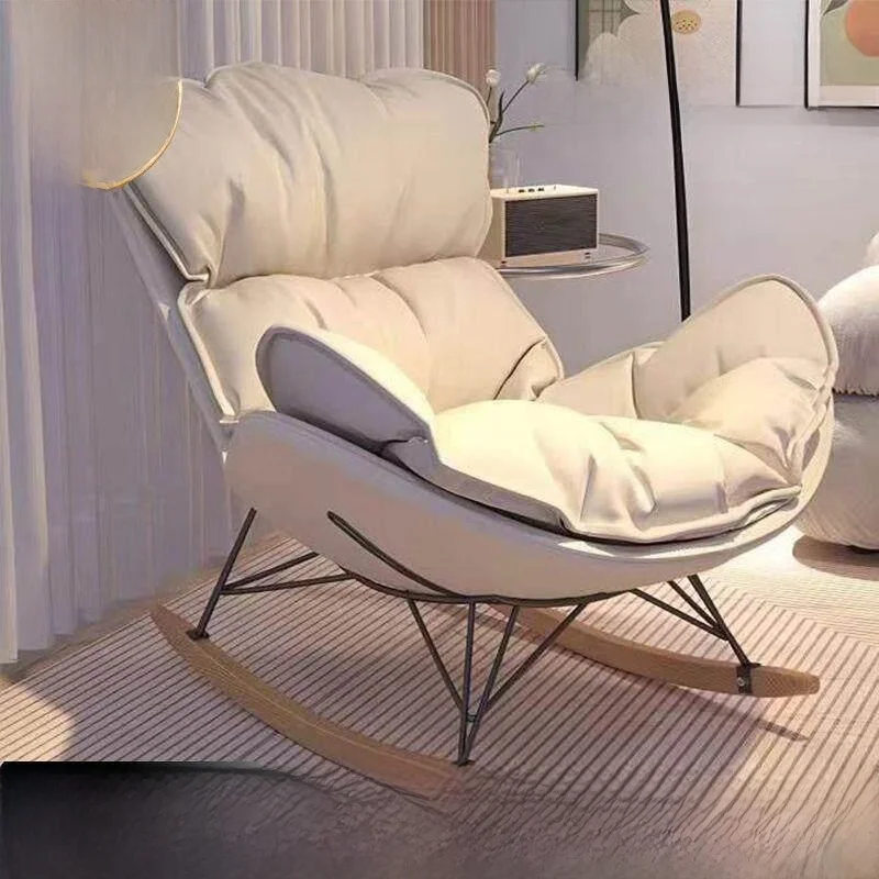  Recliner Chair for Home Use Single Person Leisure Snail Adult Living Room Balcony Lazy Sofa Cover Technology Cloth