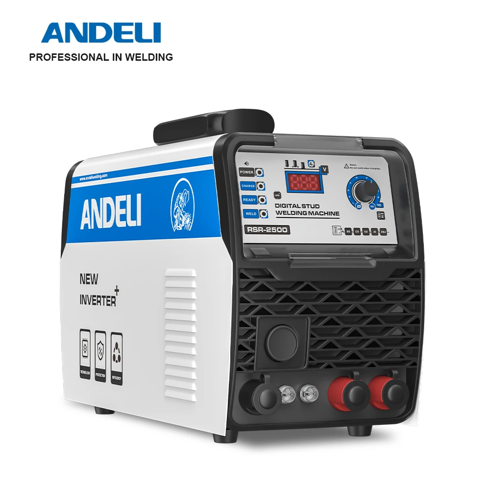 

ANDELI 220V Capacitive Energy Storage Stud Welding Machine Bolt Signage Welding Machine Insulation Welder RSR-1600/2500/3500