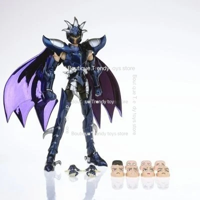 Spot RH Tianjie Star Myth Cloth Style EXM Hades Warrior Regular Color |   Akcesorium do twarzy w kształcie dżdżownicy, kolekcjonerska figurka anime