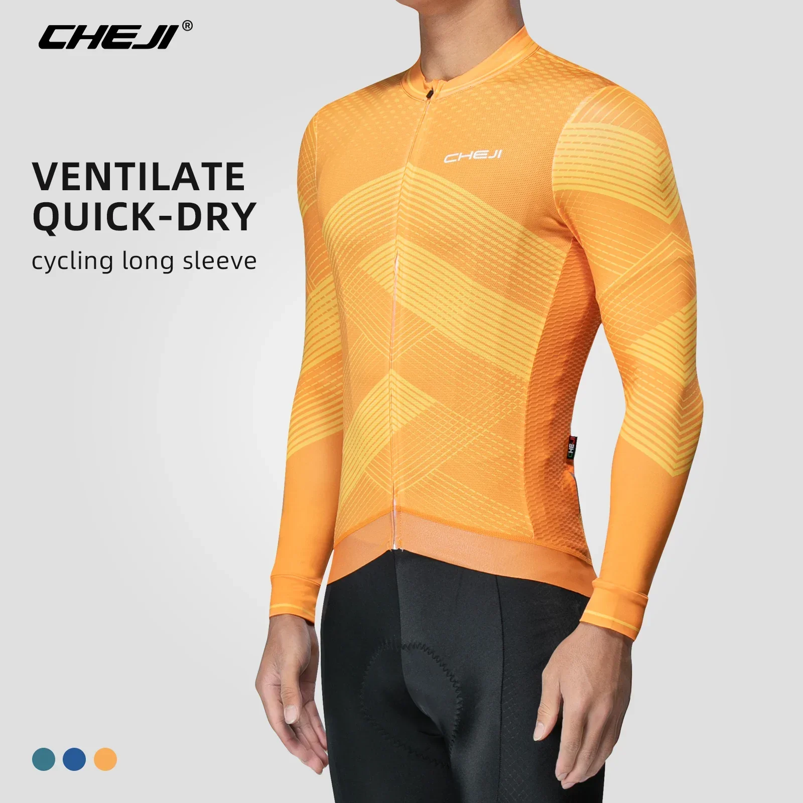 Cheji Cycling Jerseys Winter Fleece Warm Windproof Waterproof for Men/Women Cortavientos Clothing Running Bicycle Jacket 2024