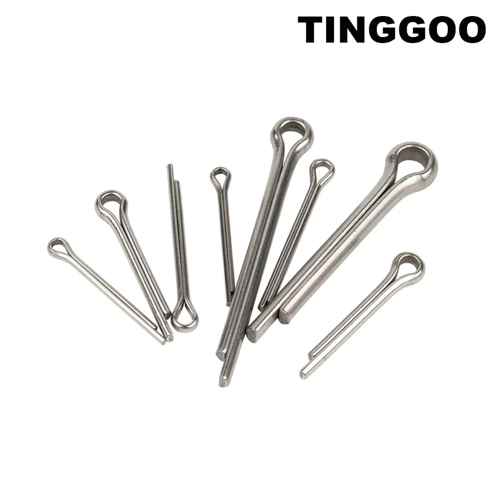 M1 M1.2 M1.5 M2 M3 M4 M5 M6 M8 M10 304 Stainless Steel U Shape Type Spring Cotter Hair Pin Split Clamp Tractor Open Elastic Clip