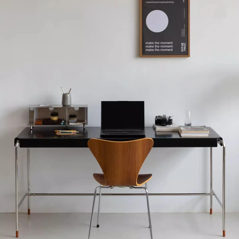 

Nordic Bauhaus Modern Stainless Steel Workbench Desk