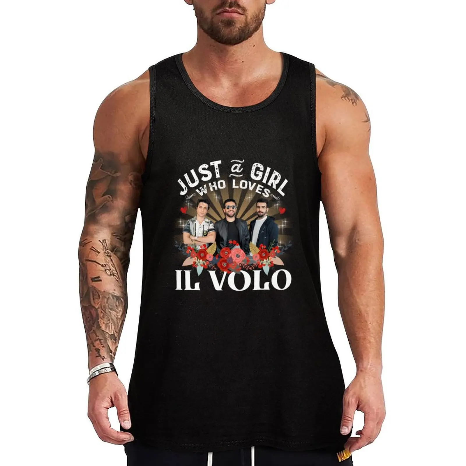 

Just A Girl Who Loves Tank Top Urban Tank Top Streetwear Casual Sleeveless Shirt