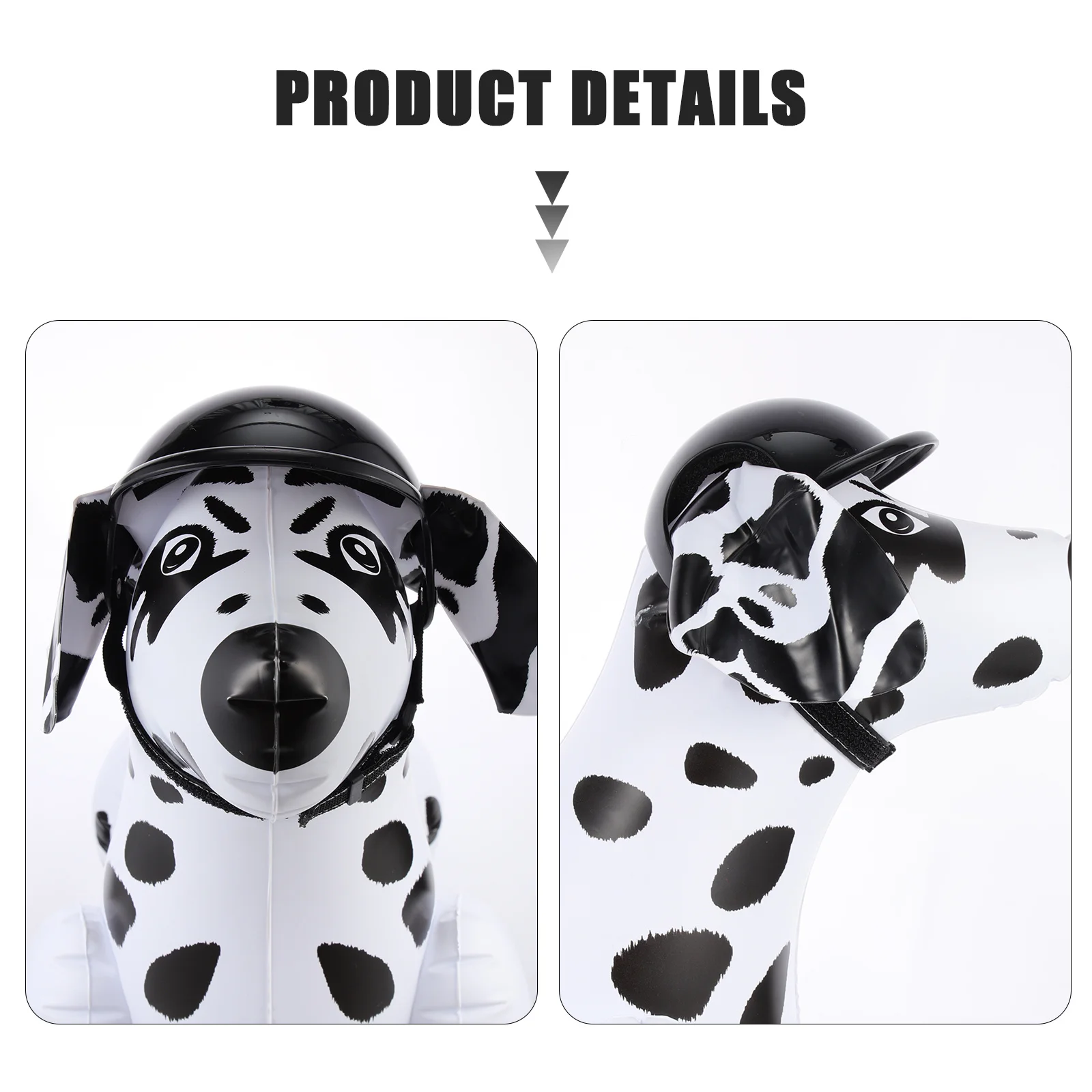 

1pcs Pet For Dogs Funny Decorative Outdoor Safety Hat Puppy Headgear Protective Cat Hat Party Favors Durable Light