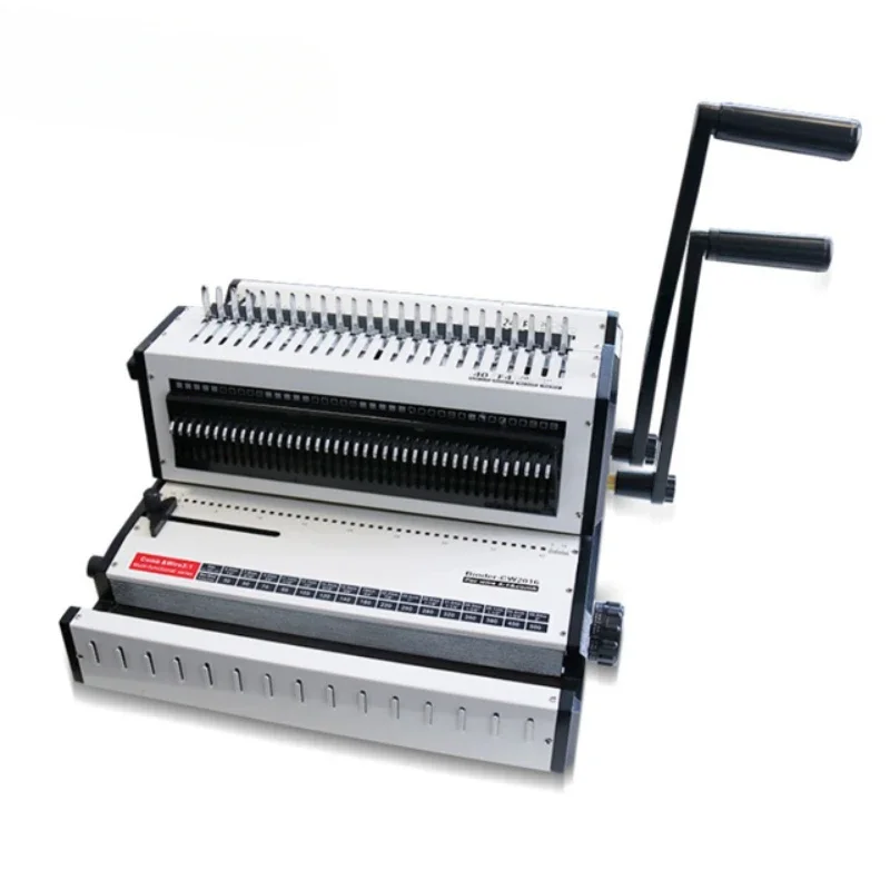 Cw2016 Multifunctional 2in1 Coil Bookbinding Machine